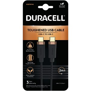 Duracell USB-A to USB-C Charge Cable 2m
