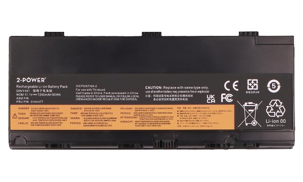 ThinkPad P51 20MM Battery (6 Cells)