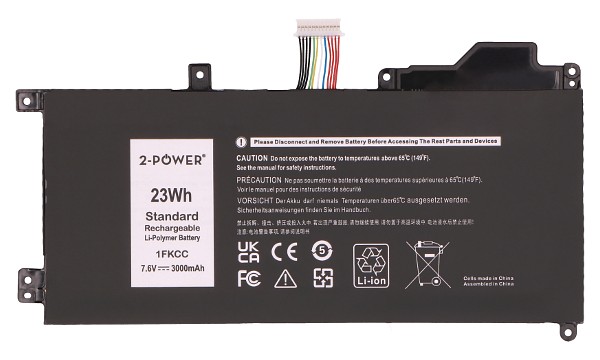 Latitude 7210 2-in-1 Battery (2 Cells)